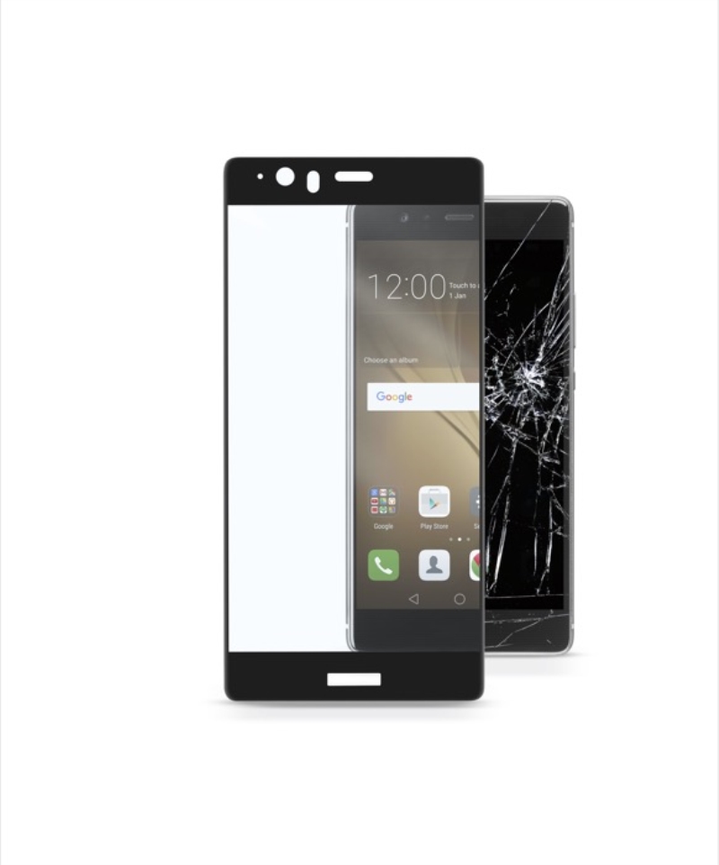 CELLULARLINE Pellicola protettiva in vetro temperato per Huawei P9 Plus Cellular Line nero